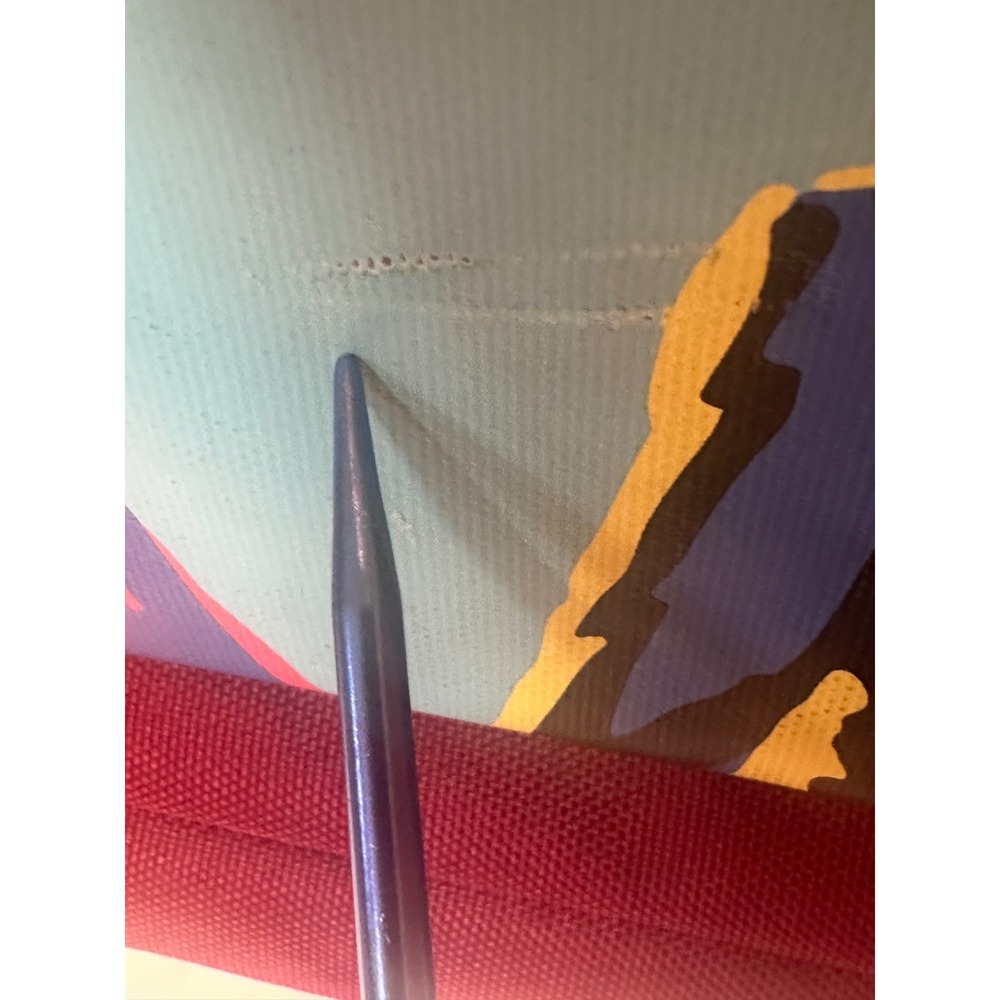 Beetlejuice Handbook for the Recently Deceased Backpack Maroon Burgundy Bag - Picture 9 of 14